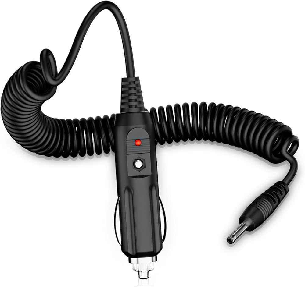 Vantra 12V Coiled Power Adapter
